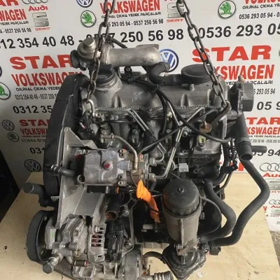Volkswagen Polo 1.9 TDI AGR Çıkma Motor