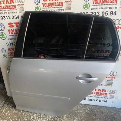 Volkswagen Golf 5 Çıkma Sol Arka Kapı Gri