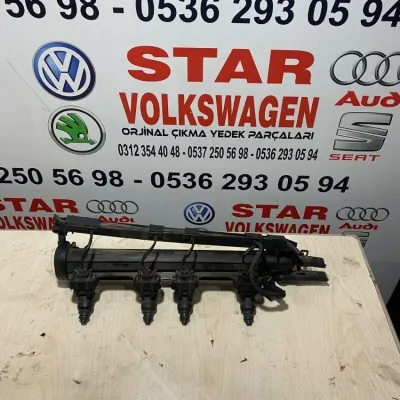 Volkswagen Bora 1.6 AKL Çıkma Enjektör Takımı ve Kütüğü