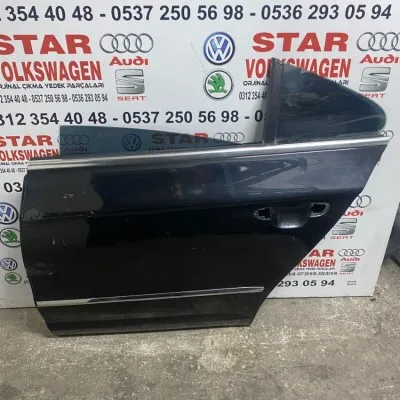 Volkswagen Passat CC Çıkma Sol Arka Kapı Siyah