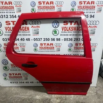 Volkswagen Golf 4 Çıkma Sağ Arka Kapı Hatasız Kırmızı
