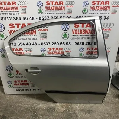 Skoda Octavia A5 Kasa Çıkma Sağ Arka Kapı 2007-2012 Hatasız