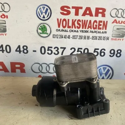 Volkswagen Jetta 1.6 TDI CAY Motor Çıkma Orijinal Yağ Filtre Kütüğü