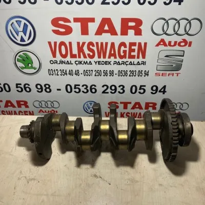 Volkswagen Golf 1.6 AKL Motor Çıkma Krank Mili 06AA
