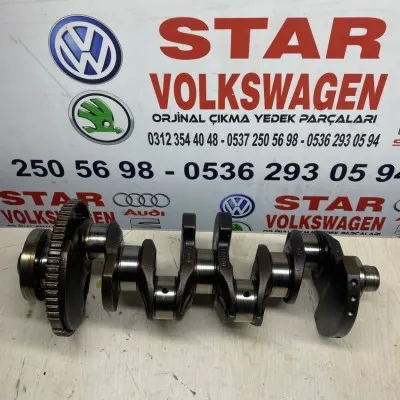 Volkswagen Polo Classic 1.6 AFT Motor 050B Çıkma Krank Mili