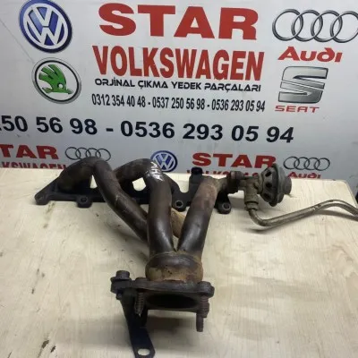 Volkswagen Polo 1.4 AHW Motor Çıkma Egzoz Manifoldu