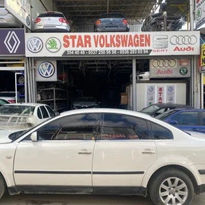 Volkswagen Passat Çıkma Sol Ön Kapı Beyaz 