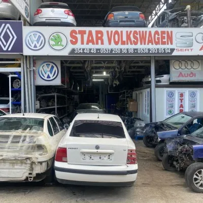 Volkswagen Passat B5 Çıkma Bagaj Kapağı Beyaz 